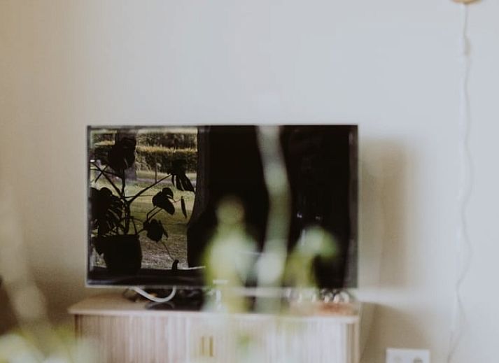 Charmanter Eingang zum reetgedeckten Ferienhaus in Uffelte, Suedwest-Drenthe, in laendlicher Umgebung.