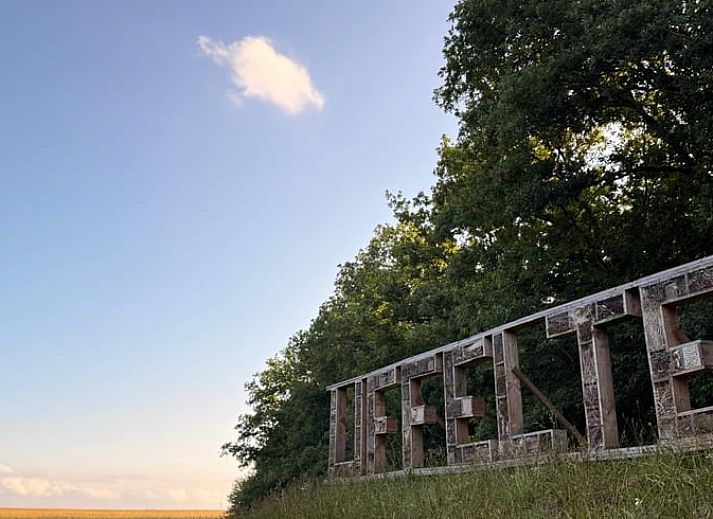 Entspannen Sie sich in einem Aussenpool im Holiday Home in Uffelte, inmitten der ruhigen Waelder von Suedwest-Drenthe.