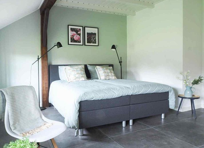 Modernes Badezimmer im Ferienhaus DG262, Uffelte, Suedwest-Drenthe.