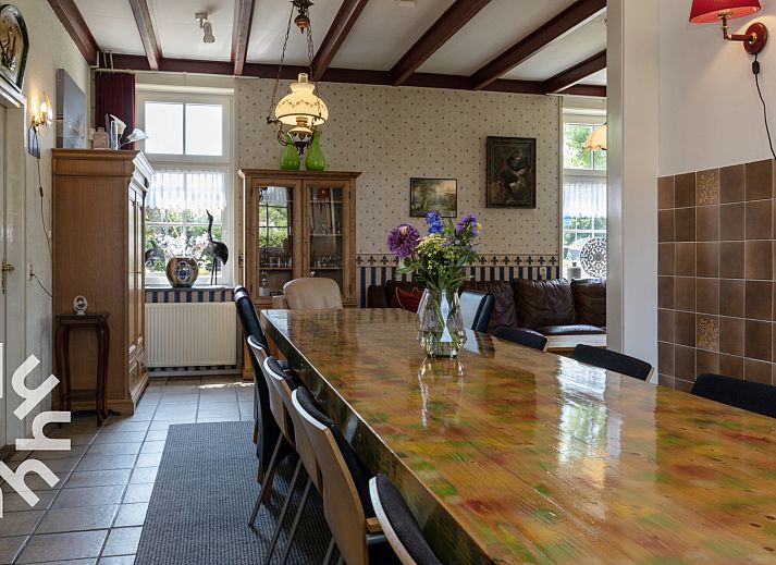 Kompakte Toilettenanlage im Ferienhaus DG407, Uffelte, Suedwest-Drenthe.