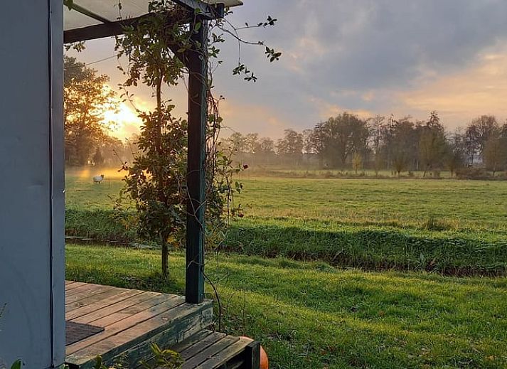 Charmantes Ferienhaus, Cottage in Elim, gelegen in der ueppigen Umgebung von Suedwest-Drenthe.