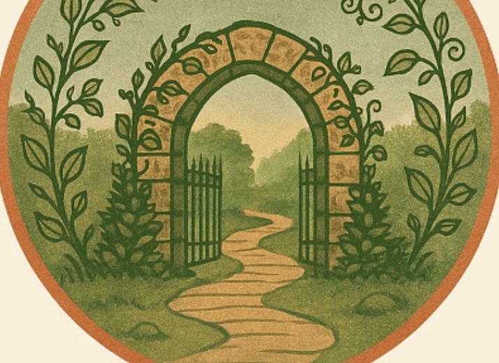 Charmante houten vakantiehuis in Elim, Drenthe, omringd door groen en rustieke picknicktafel.