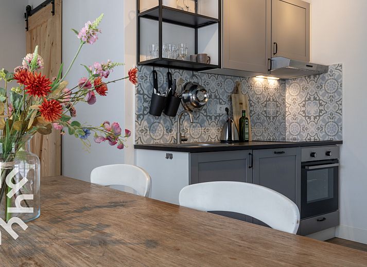 Cows in the meadow, near DG1027 vacation home in Frederiksoord, Drenthe.