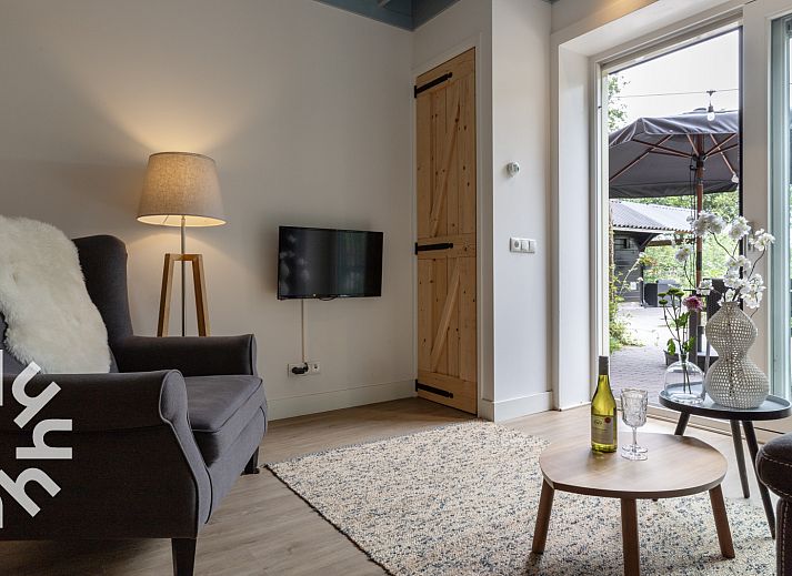 DG1029 vakantiehuis in Frederiksoord, Zuidwest Drenthe met moderne architectuur en ruime terrassen.