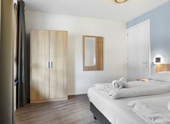 Plattegrond van Waterparc Veluwemeer 6-persoons appartement 6BEA in Biddinghuizen, Flevoland. Ruime indeling met moderne voorzieningen.