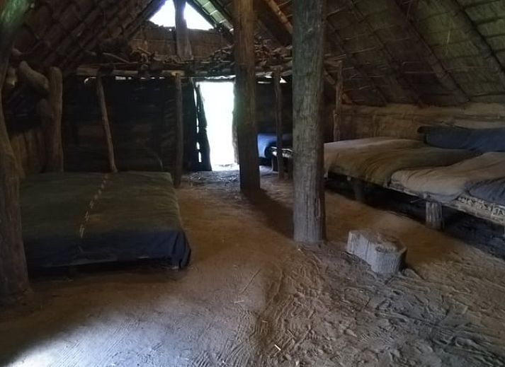 Reetdachhaus in Lelystad, ein Ferienhaus in Ost-Flevoland, Flevoland, umgeben von Natur.