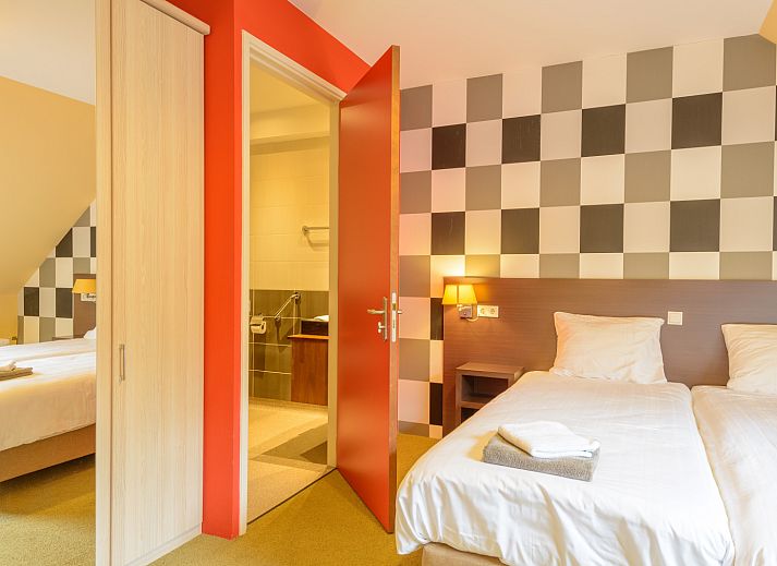 Grundriss des Ferienhauses OV150 in Marknesse, ideal fuer einen Familienurlaub.