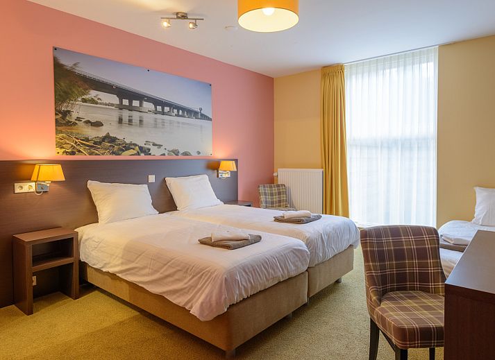 Grundriss des Ferienhauses OV150 in Marknesse, ideal fuer einen Familienurlaub.