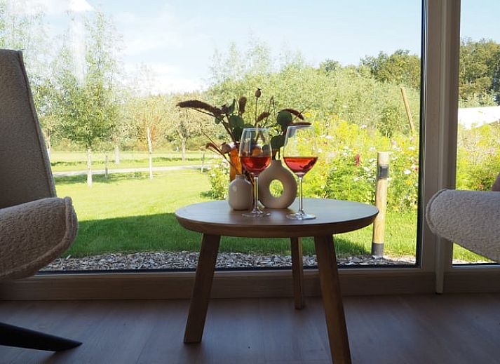 Beautiful view of flowering trees at Holiday Home in Emmeloord, Eastern Flevoland, Flevoland.