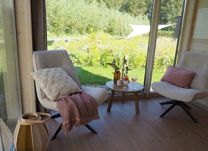 Beautiful view of flowering trees at Holiday Home in Emmeloord, Eastern Flevoland, Flevoland.