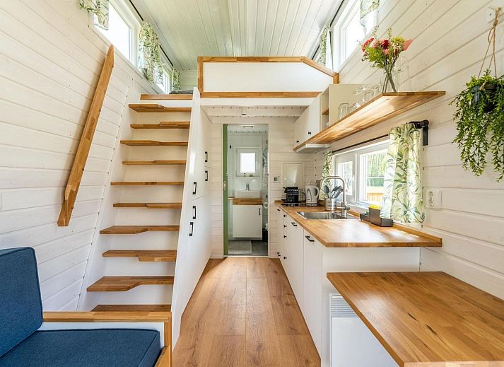 Verblijf 2202167 - Vakantiewoning Zuidelijk Flevoland - Vakantiehuis De Glamping - Groene Tiny House | 6p