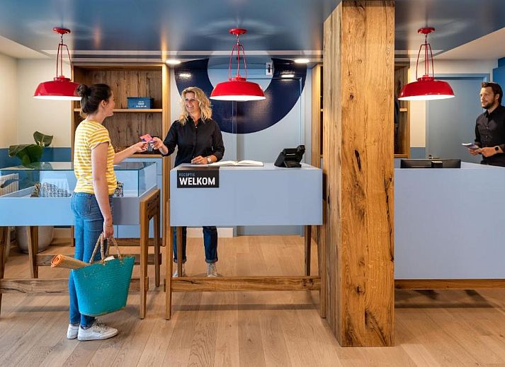 Comfortable dormitory at Stayokay Hostel Terschelling with a sea view in West Terschelling.