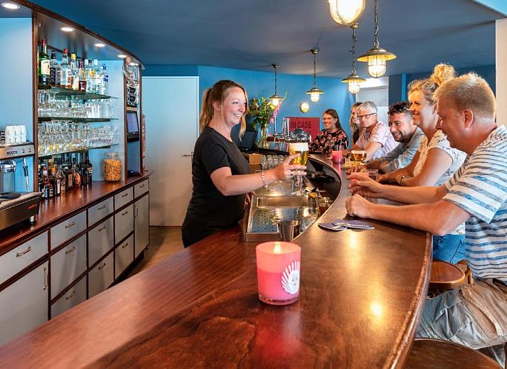 Comfortable dormitory at Stayokay Hostel Terschelling with a sea view in West Terschelling.