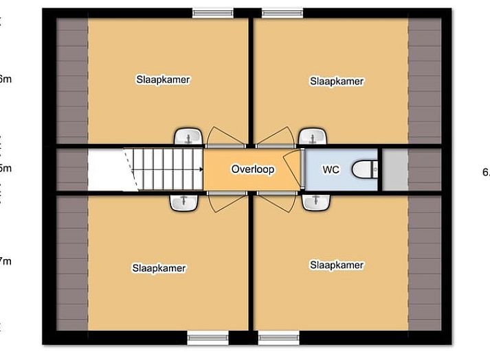 Comfortabele zithoek in Huisje in Oudemirdum, vakantiehuis in Friese bossen, Friesland met boekenplank.