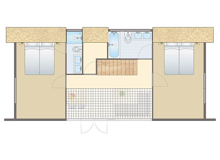 Guest house 2303108 - Bungalow Friese bossen - 6-persoons villa | 6EL