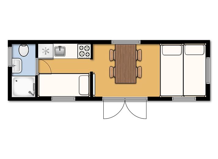 Guest house 230357 - Chalet Friese bossen - Kampeerchalet de Klapekster