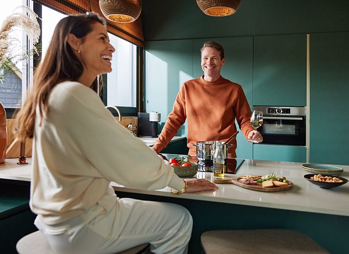 Entspannen Sie sich im Unbrick One Pool in Appelscha, Friesische Waelder, Ferienhaus fuer 6 Personen mit Sauna.