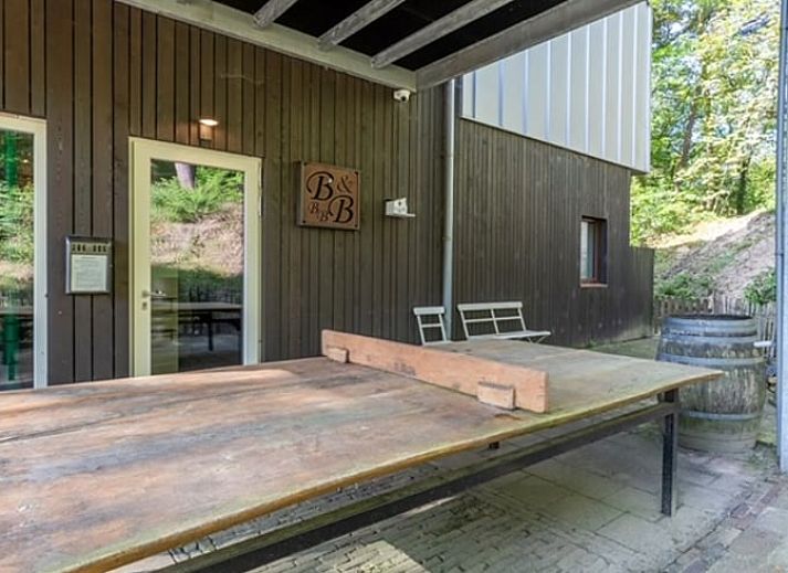 Comfortable bedroom in Holiday home in Appelscha, Friesland with a modern interior.