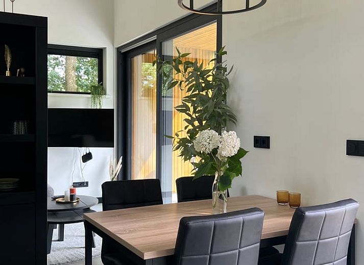 Groene wandelroute bij Vakantiehuis in Siegerswoude, gelegen in de Friese bossen van Friesland.