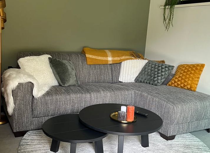 Moderne buitenkant van Vakantiehuis in Siegerswoude, omgeven door natuur in Friesland.