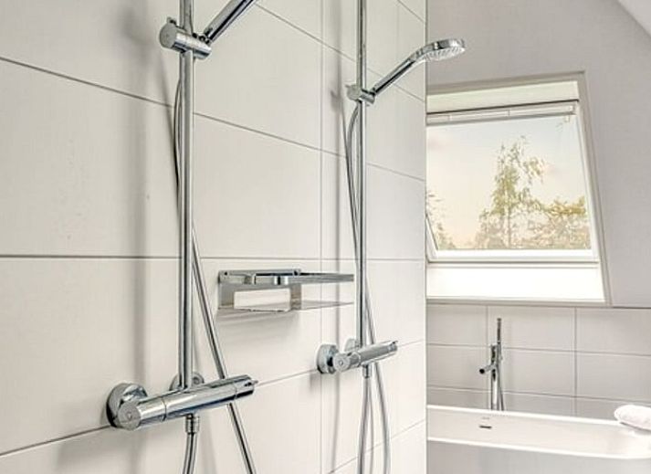 Toegangspad naar vakantiehuisje in Bakkeveen, rustig gelegen in Friese bossen.