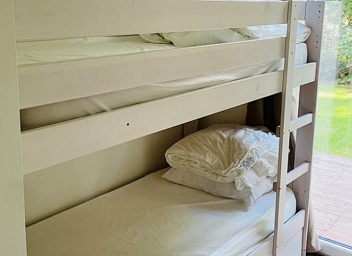 Ferienhaus in Oosterwolde, eine moderne Unterkunft in den ruhigen Waeldern von Friesland.