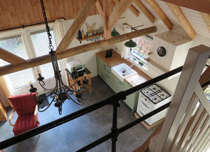 Bikes parked at Huisje in Haulerwijk, vacation home in the Frisian woods.