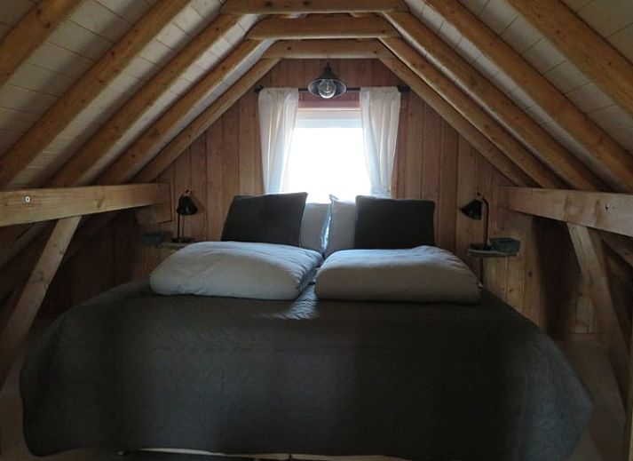 Bikes parked at Huisje in Haulerwijk, vacation home in the Frisian woods.