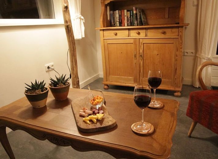 Bikes parked at Huisje in Haulerwijk, vacation home in the Frisian woods.