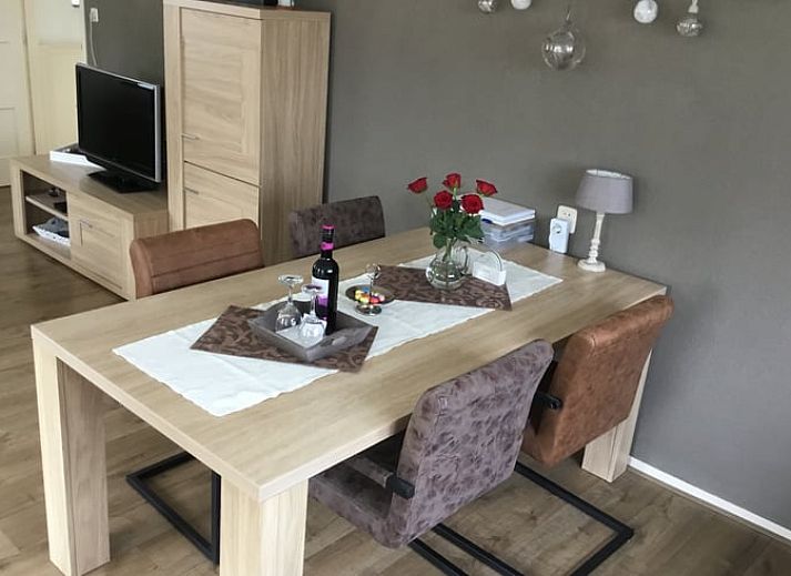 Brick facade of Holiday home in Steggerda, surrounded by Frisian forests in Friesland.