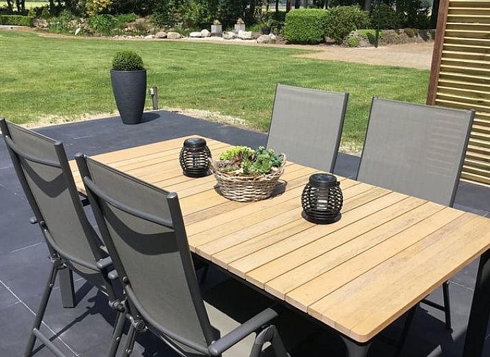 Cozy living room in Holiday home in Steggerda, surrounded by Frisian nature.