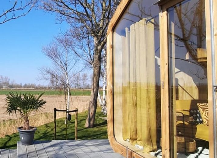 Attractive bedroom in Holiday home in Stavoren with views of the surroundings, offers peace and comfort in Friesland, Frisian Eleven Cities.