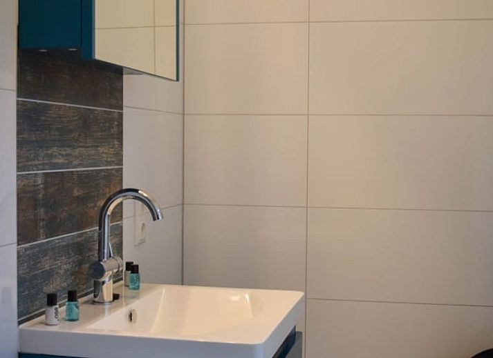 Hafen von Stavoren in der Naehe von Cottage in Stavoren, ein Ferienhaus in Friesland, mit malerischen Booten und historischen Gebaeuden.