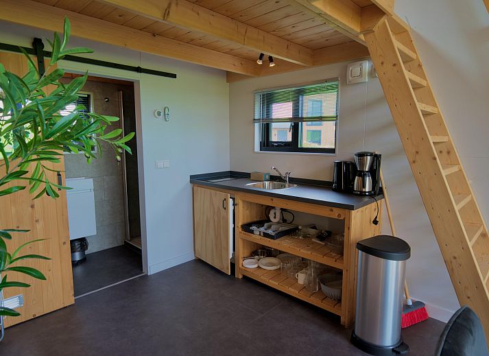 Freistehendes Haus in Hindeloopen, ein modernes Ferienhaus in den elf Stdten Frieslands, umgeben von grner Natur und mit weitem Ausblick.