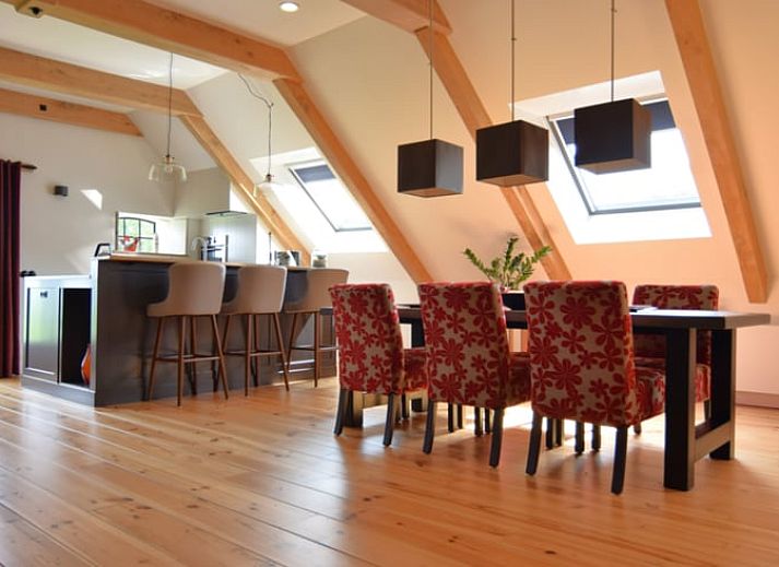 Willkommen in Coen's Loft, Teil von Huisje in Bolsward, einem Ferienhaus in den Friesischen Elfstaedten, Friesland.