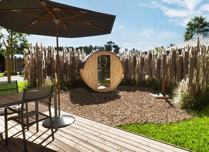 Guest house 260123 - Bungalow Het Friese platteland - 4-6 persoons wellness lodge | 4-6B2