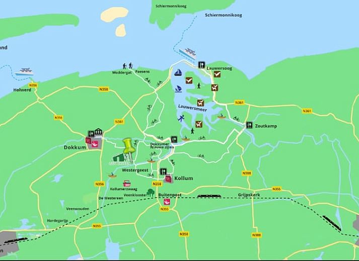 Guest house 260311 - Holiday property Het Friese platteland - Huisje in Westergeest