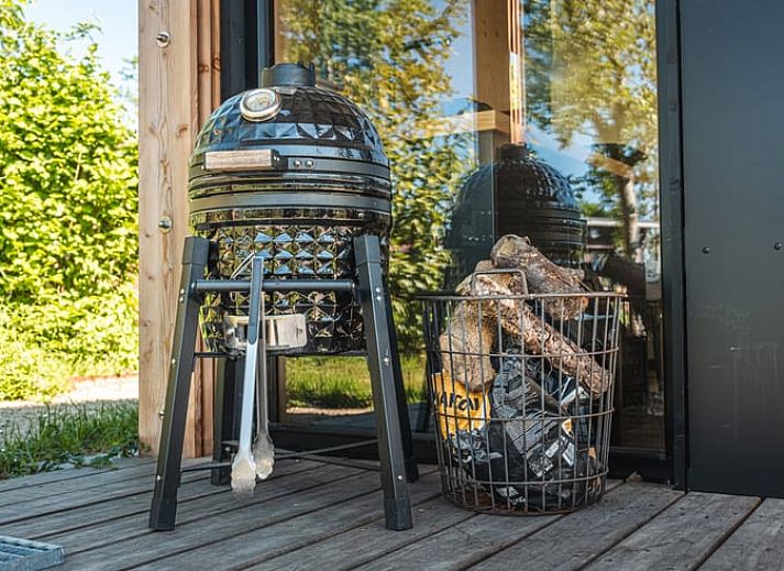 Vacation home in Scherpenzeel with charming terrace in the Frisian countryside, Friesland.