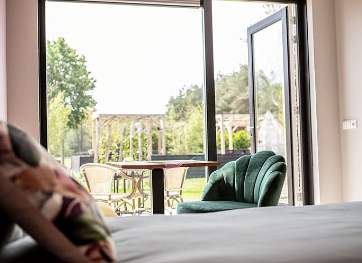 Enjoy the terrace at Holiday Home in Blesdijke, surrounded by the Frisian countryside in Friesland.