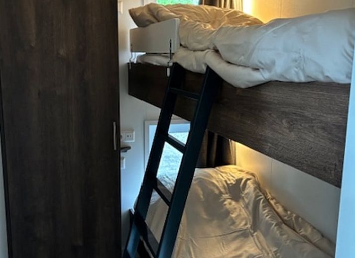 Vakantiehuis in Blesdijke op het Friese platteland met groene omgeving en moderne uitstraling.