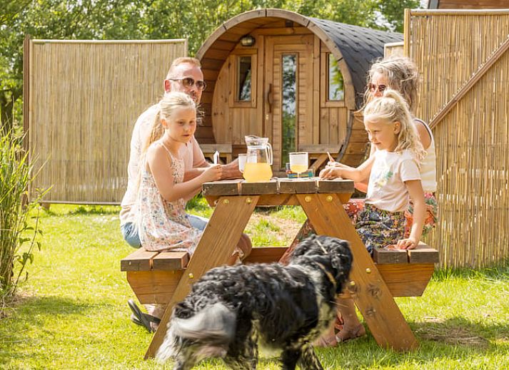 Unterkunft 2613103 - Ferienhaus Het Friese platteland - Vakantiehuisje in Oostrum/Dokkum
