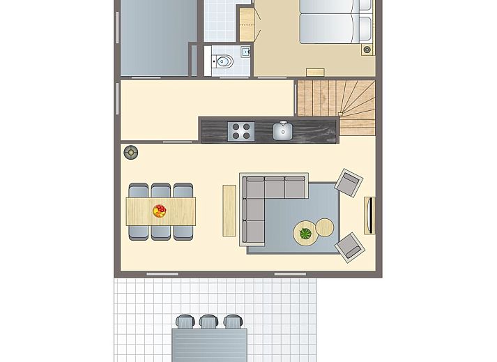 Unterkunft 2613314 - Bungalow Het Friese platteland - 6-persoons woning | 6C