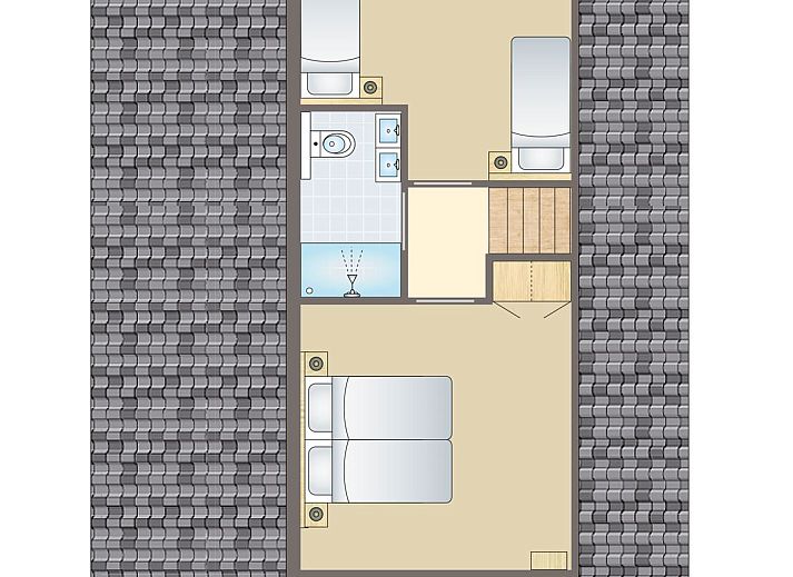 Unterkunft 2613316 - Bungalow Het Friese platteland - 6-persoons woning | 6L