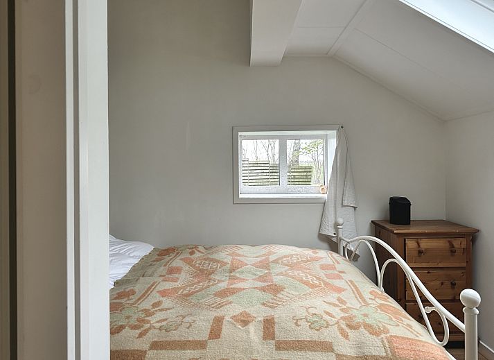 Prachtig uitzicht over de weilanden bij vakantiehuis FR424 in Loenga, Friesland.