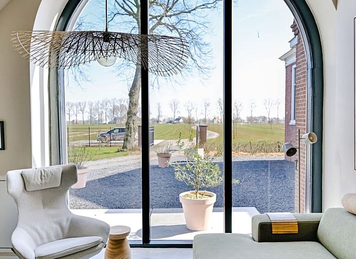 Huisje in Wytgaard, charmant vakantiehuis met ruime tuin in het Friese platteland, Friesland.