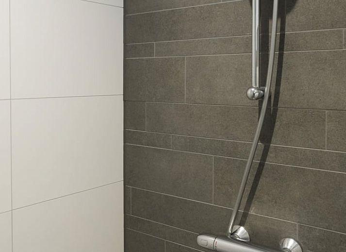 Gezellige binnenruimte van Vakantiehuisje in Feanwalden met houtkachel en eettafel.