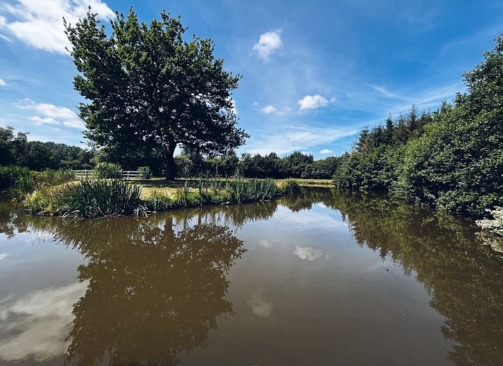 Unterkunft 2617711 - Ferienhaus Het Friese platteland - Kampeerhuisje aan de vijver