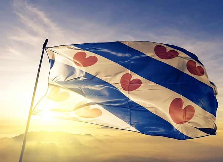 Gezellige binnenruimte van Vakantiehuis in De Hoeve, Friesland, met houten meubels.