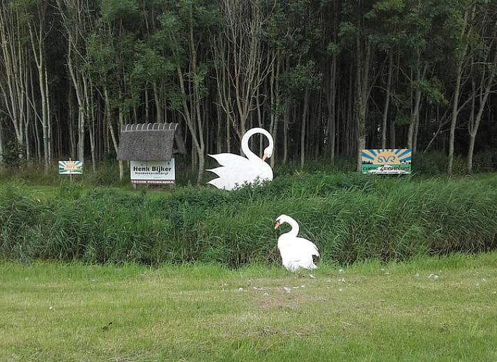 Ontspanning in een bubbelbad met uitzicht op de Friese natuur bij Vakantiehuisje in Jislum.