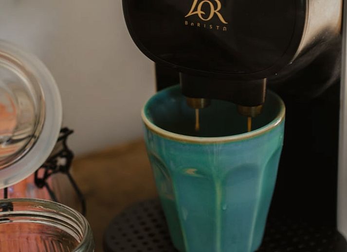 Gezellige binnenruimte van Vakantiehuisje in Tytsjerk, Friesland, met stijlvol interieur en uitzicht op het Friese platteland.